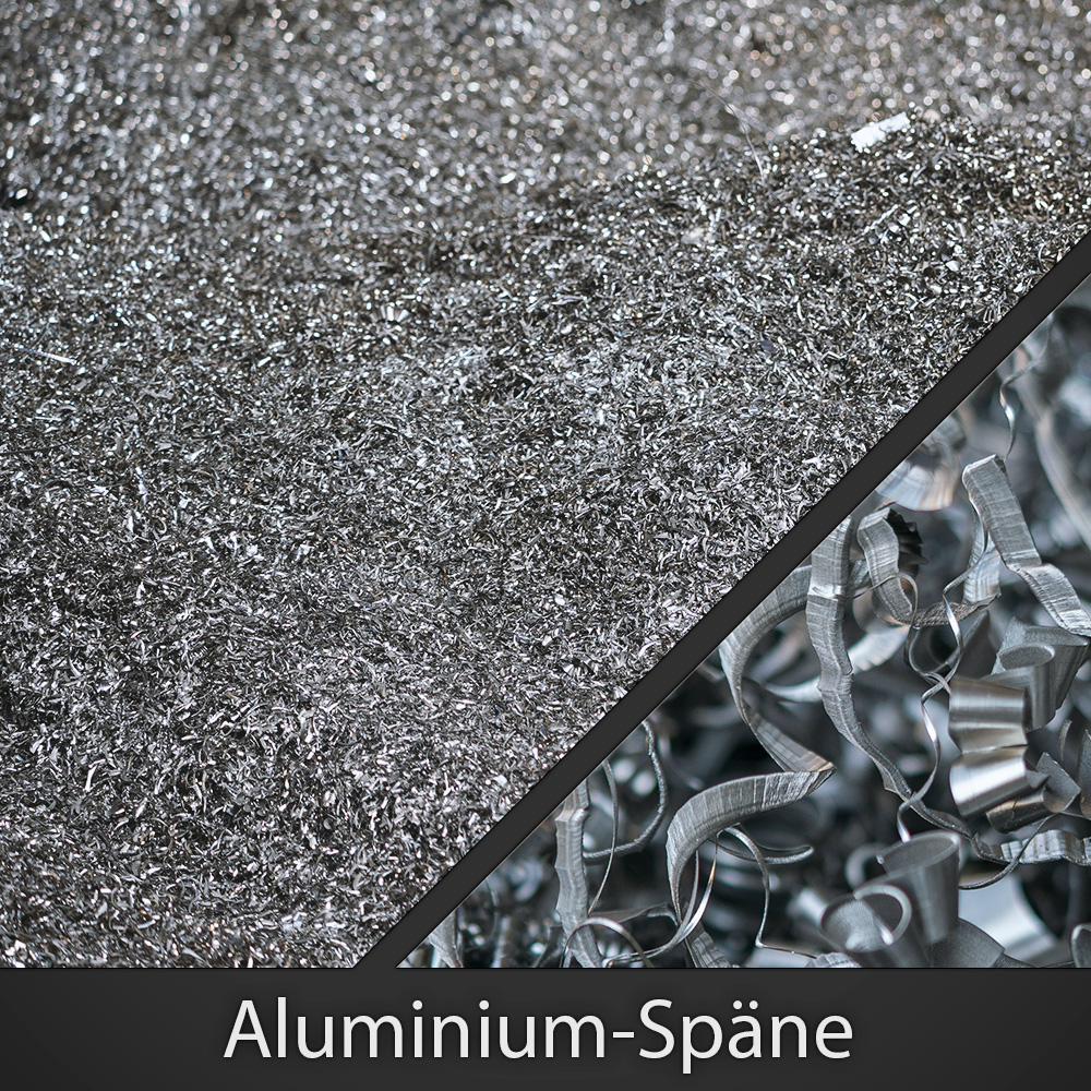Aluminium-Späne