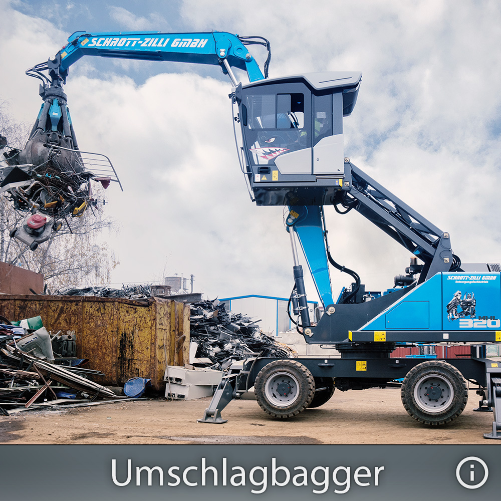 Umschlagbagger Sennebogen 821M